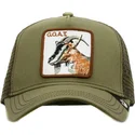 petten-gebogen-groen-snapback-the-goat-the-farm-van-goorin-bros