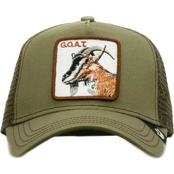 petten-gebogen-groen-snapback-the-goat-the-farm-van-goorin-bros