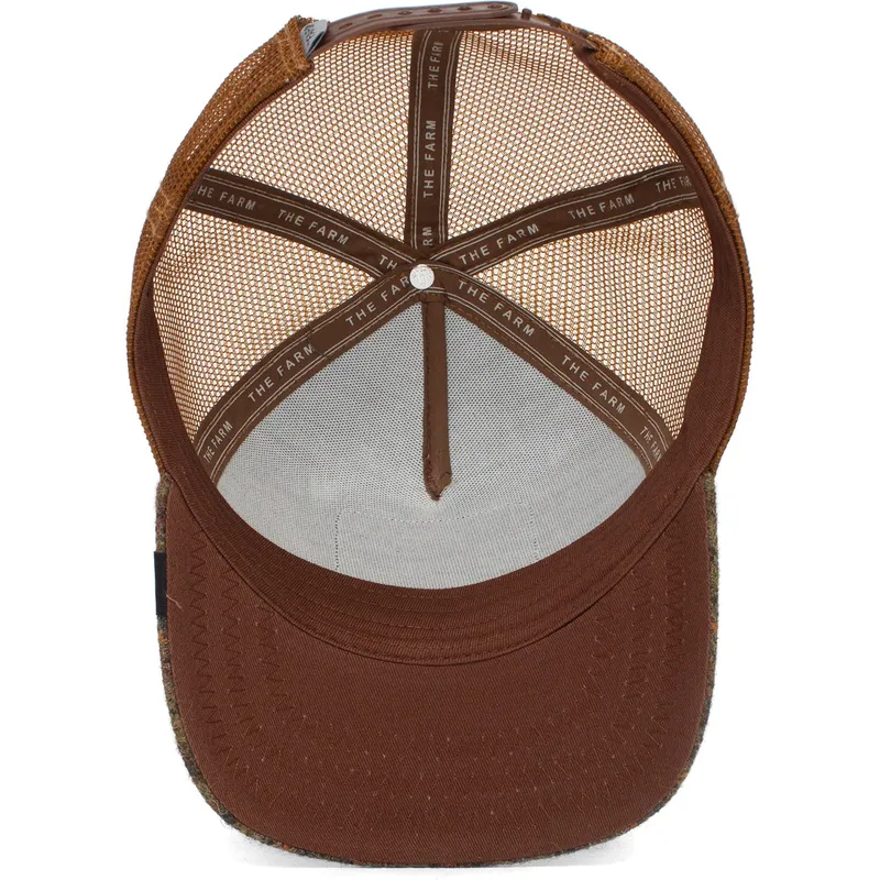 petten-gebogen-bruin-snapback-hard-hardwood-the-farm-van-goorin-bros petten-gebogen-bruin-snapback-hard-hardwood-the-farm-van-goorin-bros