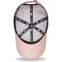 petten-gebogen-roze-verstelbaar-9forty-velour-van-new-york-yankees-mlb-van-new-era