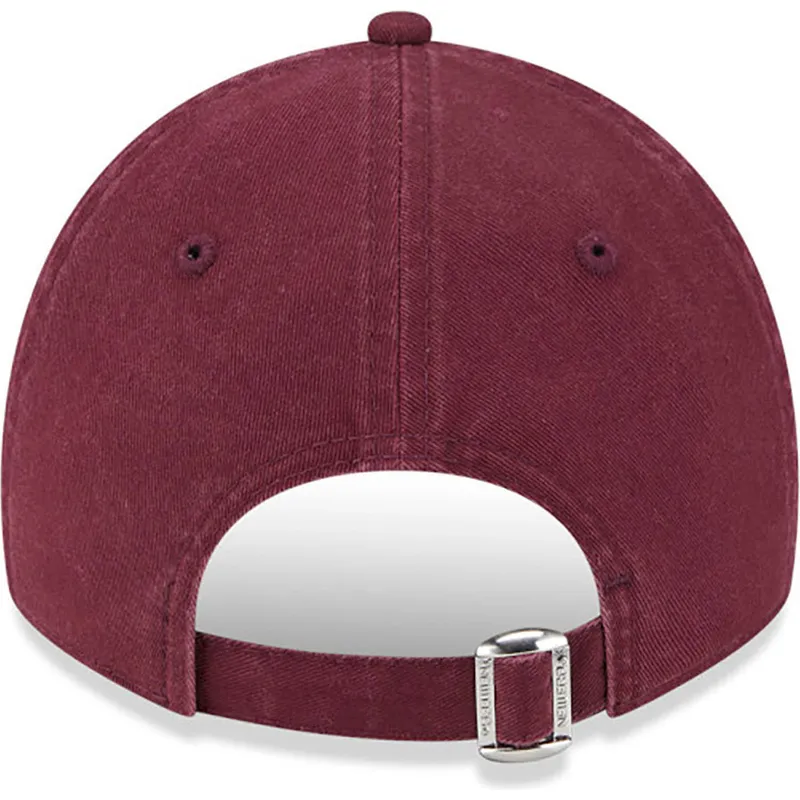 petten-gebogen-rood-verstelbaar-9twenty-league-essential-van-los-angeles-dodgers-mlb-van-new-era