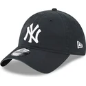 petten-gebogen-zwart-verstelbaar-9twenty-league-essential-van-new-york-yankees-mlb-van-new-era