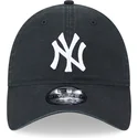 petten-gebogen-zwart-verstelbaar-9twenty-league-essential-van-new-york-yankees-mlb-van-new-era