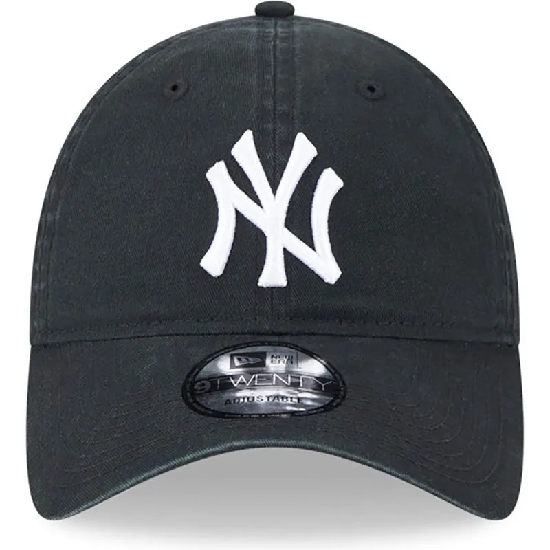 petten-gebogen-zwart-verstelbaar-9twenty-league-essential-van-new-york-yankees-mlb-van-new-era