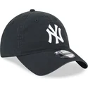 petten-gebogen-zwart-verstelbaar-9twenty-league-essential-van-new-york-yankees-mlb-van-new-era