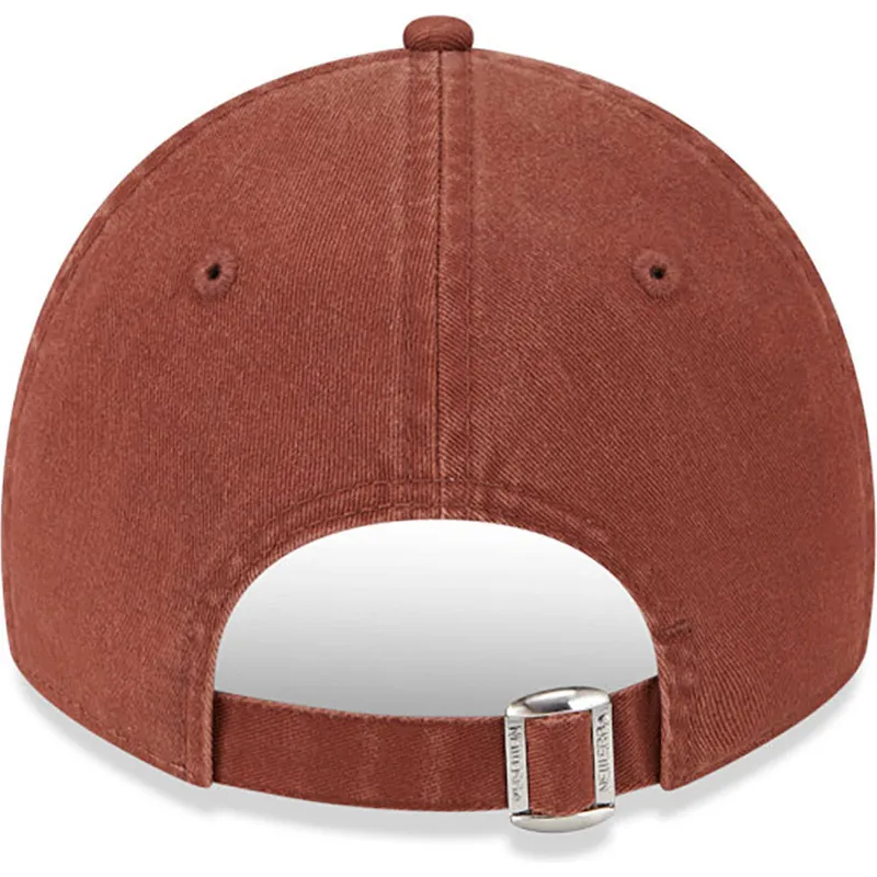 petten-gebogen-bruin-verstelbaar-9twenty-league-essential-van-new-york-yankees-mlb-van-new-era