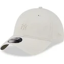 petten-gebogen-beige-verstelbaar-9twenty-mini-van-new-york-yankees-mlb-van-new-era