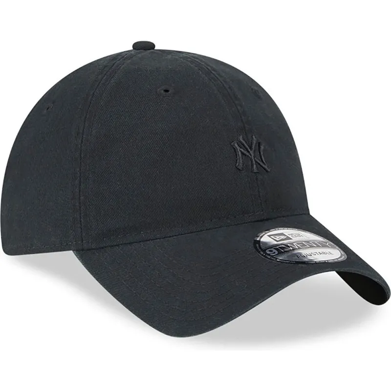 petten-gebogen-zwart-verstelbaar-9twenty-mini-van-new-york-yankees-mlb-van-new-era