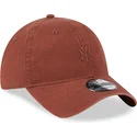 petten-gebogen-bruin-verstelbaar-9twenty-mini-van-new-york-yankees-mlb-van-new-era