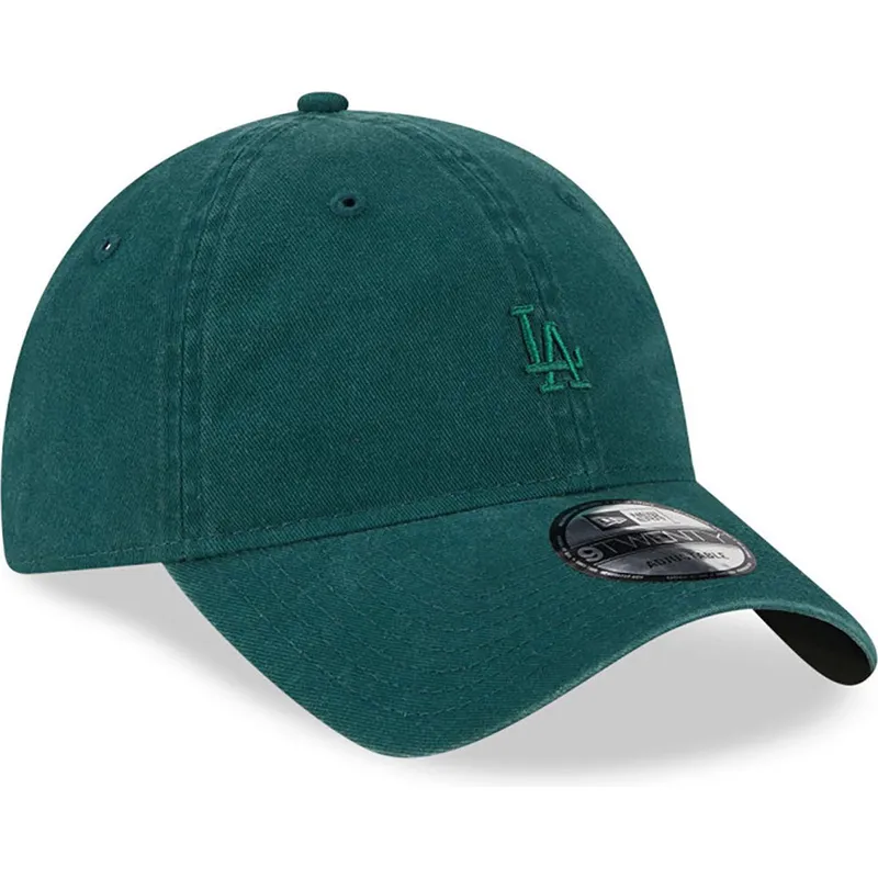 petten-gebogen-groen-verstelbaar-9twenty-mini-van-los-angeles-dodgers-mlb-van-new-era