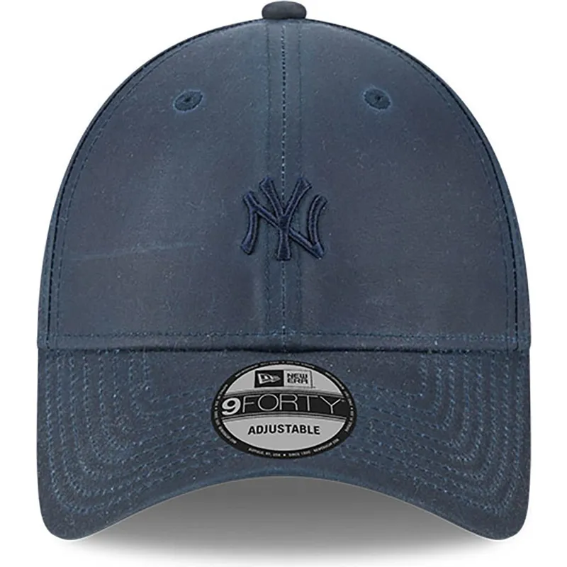 petten-gebogen-marineblauw-verstelbaar-9forty-millerain-van-new-york-yankees-mlb-van-new-era