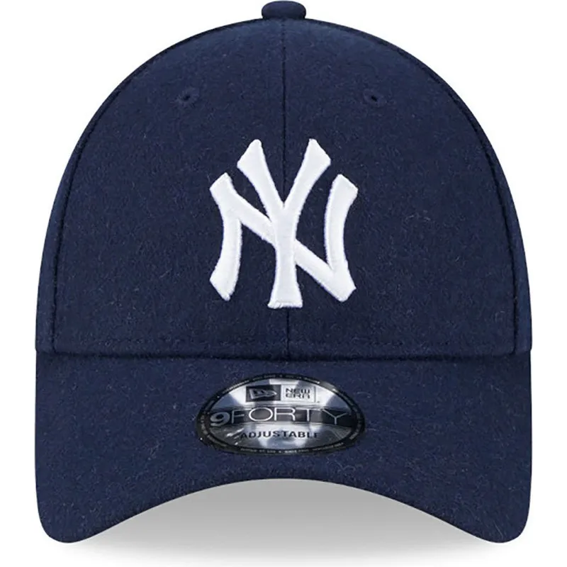 petten-gebogen-marineblauw-verstelbaar-9forty-essential-melton-wool-van-new-york-yankees-mlb-van-new-era petten-gebogen-marineblauw-verstelbaar-9forty-essential-melton-wool-van-new-york-yankees-mlb-van-new-era