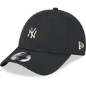 petten-gebogen-zwart-verstelbaar-9forty-pin-van-new-york-yankees-mlb-van-new-era