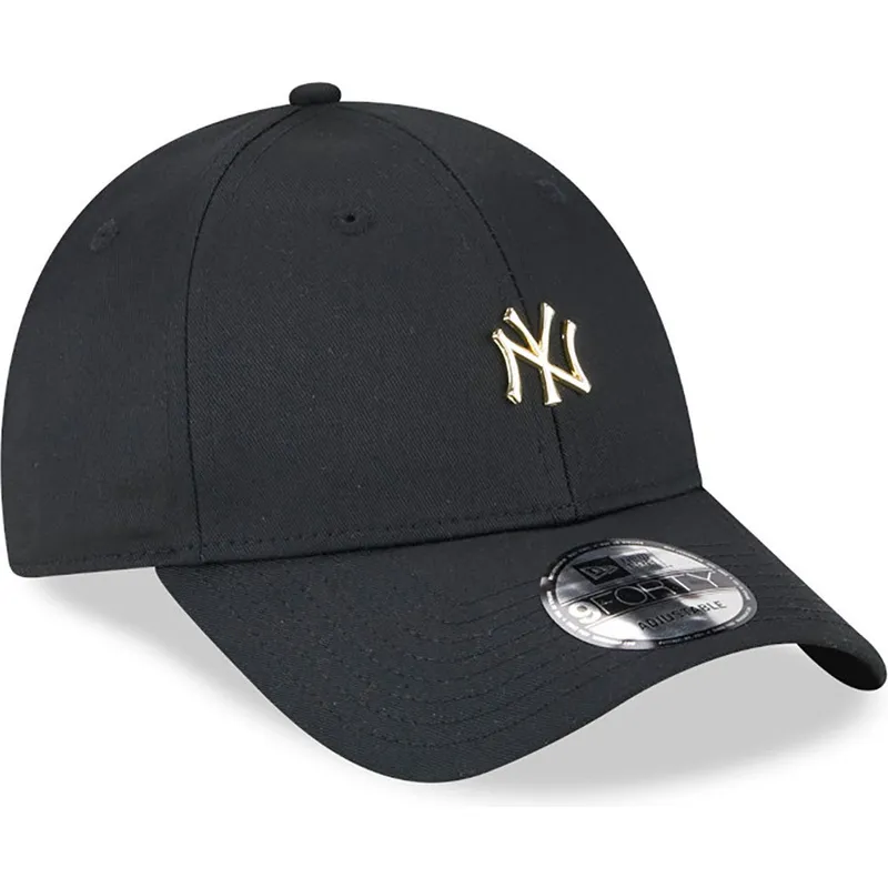 petten-gebogen-zwart-verstelbaar-9forty-pin-van-new-york-yankees-mlb-van-new-era