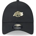 petten-gebogen-zwart-verstelbaar-9forty-pin-van-los-angeles-lakers-nba-van-new-era