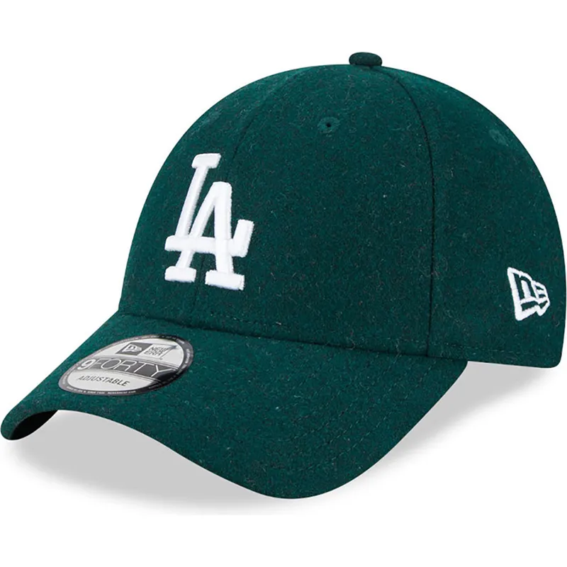petten-gebogen-groen-verstelbaar-9forty-essential-melton-wool-van-los-angeles-dodgers-mlb-van-new-era petten-gebogen-groen-verstelbaar-9forty-essential-melton-wool-van-los-angeles-dodgers-mlb-van-new-era