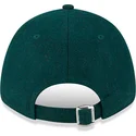 petten-gebogen-groen-verstelbaar-9forty-essential-melton-wool-van-los-angeles-dodgers-mlb-van-new-era