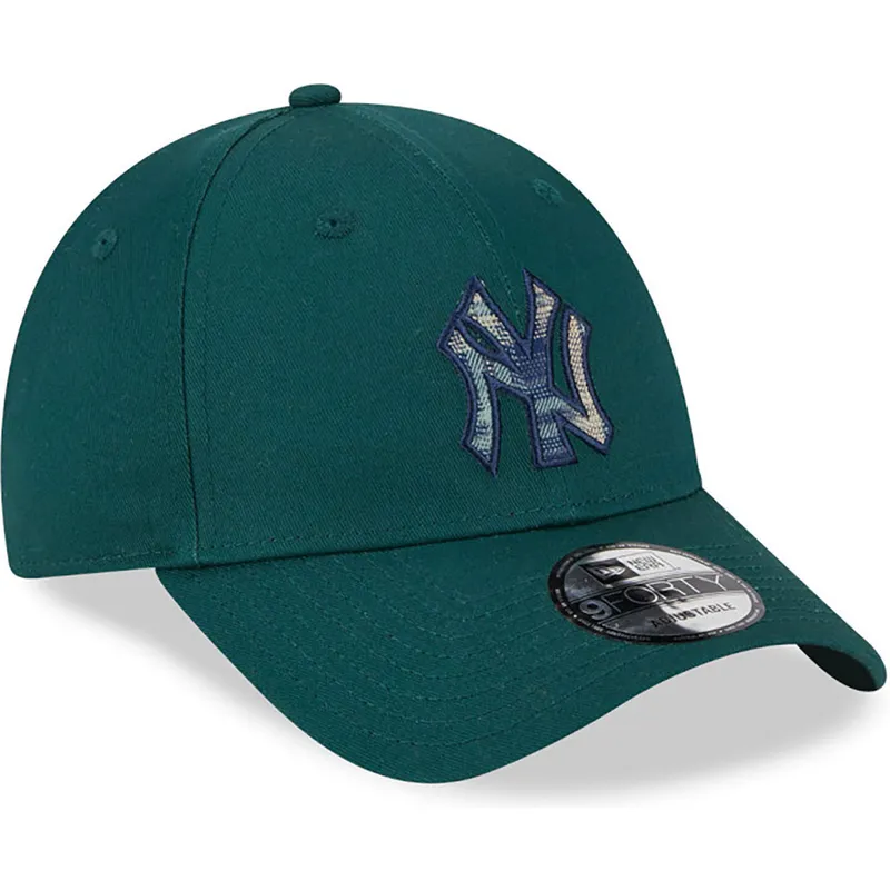 petten-gebogen-groen-verstelbaar-9forty-check-infill-van-new-york-yankees-mlb-van-new-era petten-gebogen-groen-verstelbaar-9forty-check-infill-van-new-york-yankees-mlb-van-new-era