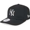 petten-gebogen-zwart-snapback-a-frame-foil-pack-van-new-york-yankees-mlb-van-new-era