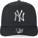 petten-gebogen-zwart-snapback-a-frame-foil-pack-van-new-york-yankees-mlb-van-new-era
