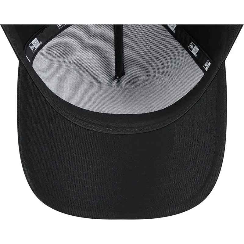 petten-gebogen-zwart-snapback-a-frame-foil-pack-van-chicago-bulls-nba-van-new-era