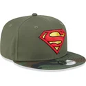 petten-plat-groen-snapback-voor-kinderen-9fifty-van-superman-dc-comics-van-new-era