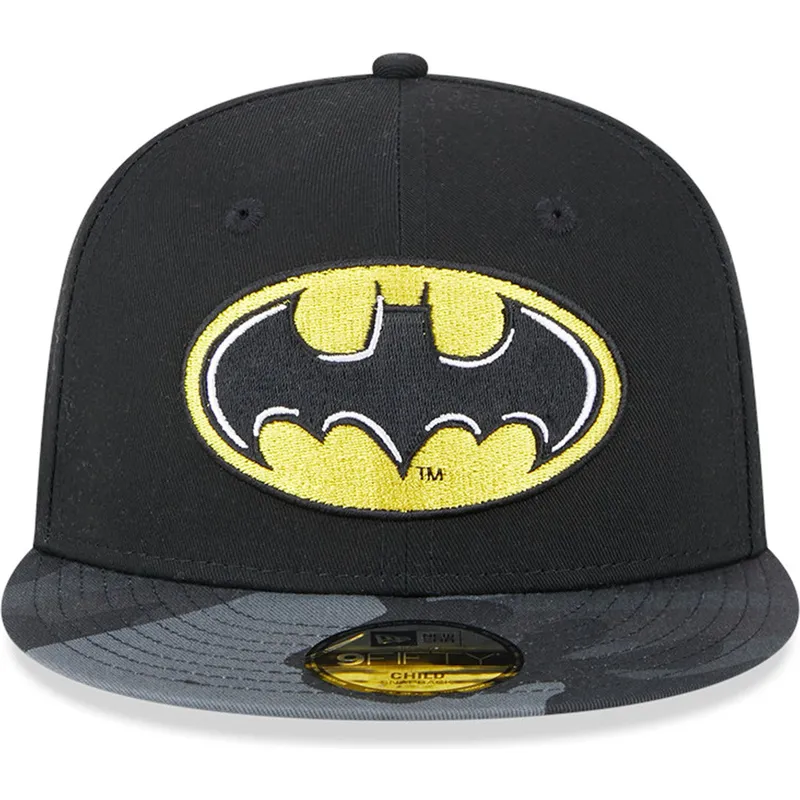 petten-plat-zwart-snapback-voor-kinderen-9fifty-van-batman-dc-comics-van-new-era