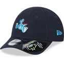 petten-gebogen-marineblauw-verstelbaar-voor-kinderen-9forty-repreve-van-new-era