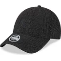petten-gebogen-zwart-verstelbaar-9forty-hypertexture-van-new-york-yankees-mlb-van-new-era