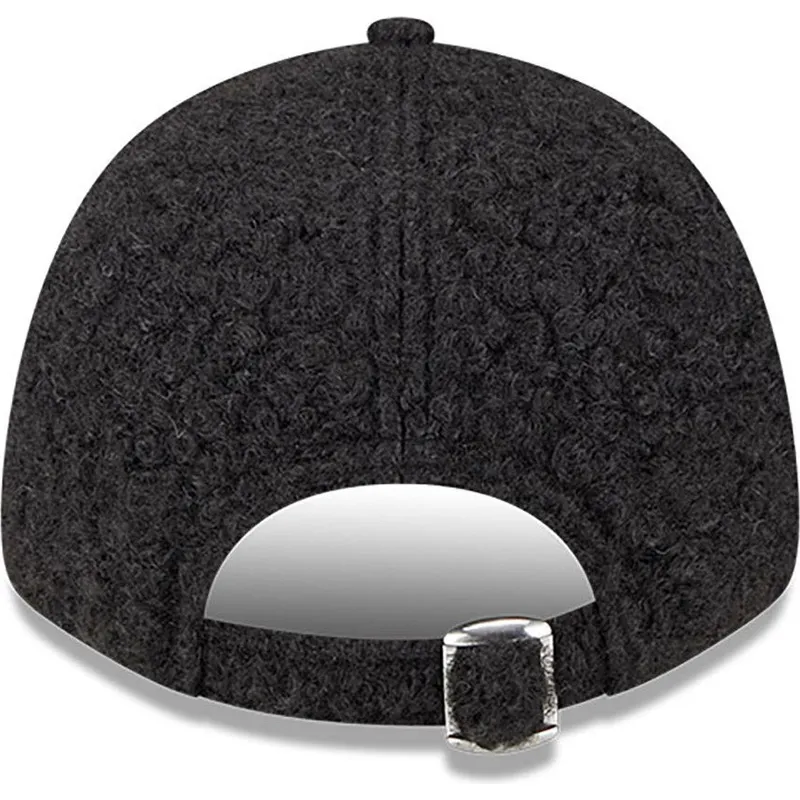 petten-gebogen-zwart-verstelbaar-9forty-hypertexture-van-new-york-yankees-mlb-van-new-era
