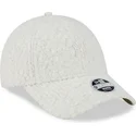 petten-gebogen-beige-verstelbaar-9forty-hypertexture-van-new-york-yankees-mlb-van-new-era