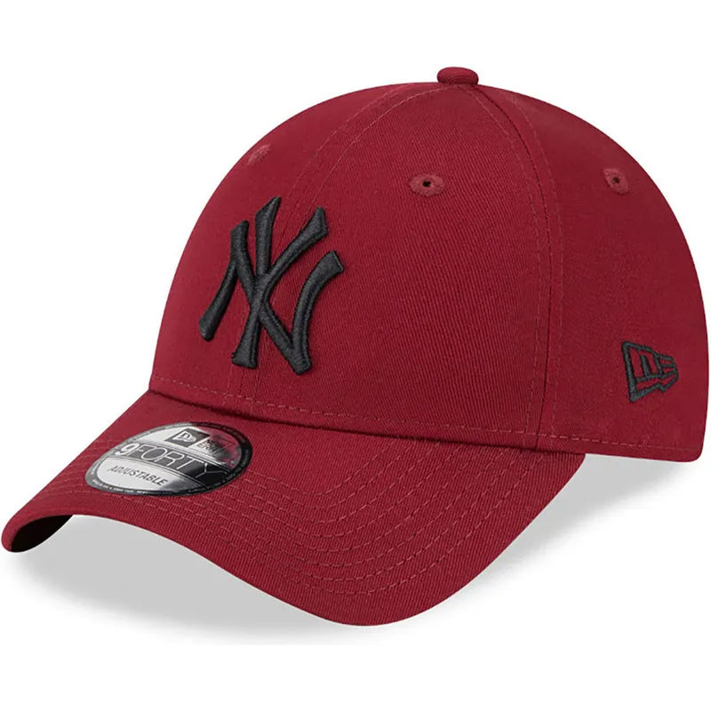 petten-gebogen-rood-verstelbaar-9forty-league-essential-van-new-york-yankees-mlb-van-new-era petten-gebogen-rood-verstelbaar-9forty-league-essential-van-new-york-yankees-mlb-van-new-era