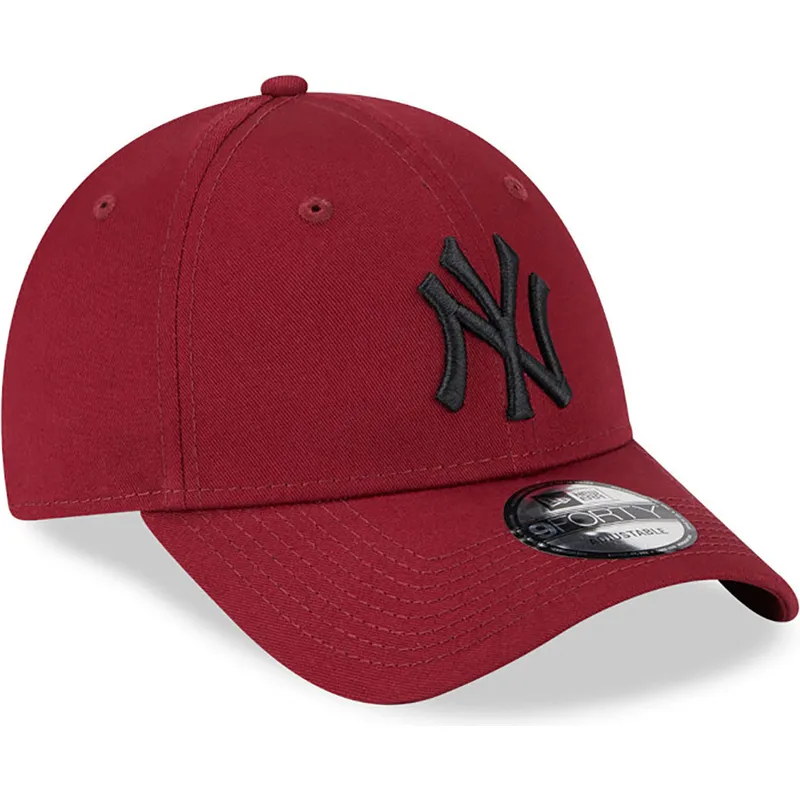petten-gebogen-rood-verstelbaar-9forty-league-essential-van-new-york-yankees-mlb-van-new-era petten-gebogen-rood-verstelbaar-9forty-league-essential-van-new-york-yankees-mlb-van-new-era
