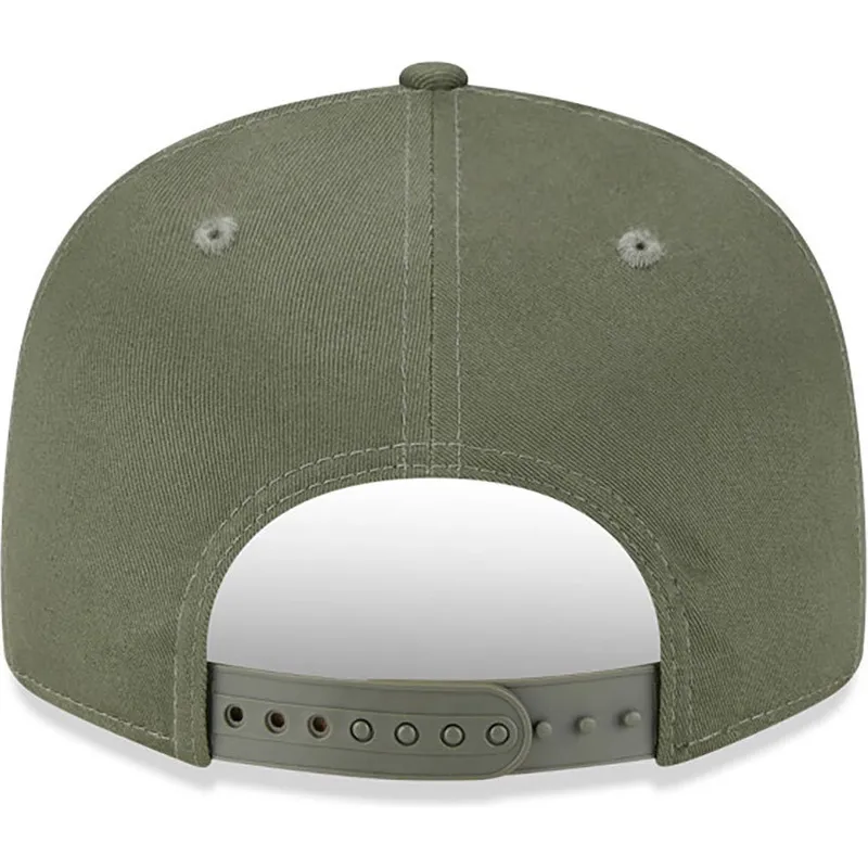 petten-plat-groen-snapback-9fifty-league-essential-van-new-york-yankees-mlb-van-new-era