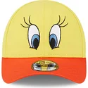 petten-gebogen-geel-verstelbaar-voor-kinderen-9forty-van-piolin-looney-tunes-van-new-era