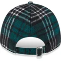 petten-gebogen-groen-verstelbaar-9forty-check-van-new-york-yankees-mlb-van-new-era