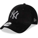 petten-gebogen-zwart-verstelbaar-9forty-wide-cord-van-new-york-yankees-mlb-van-new-era