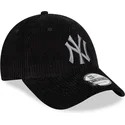 petten-gebogen-zwart-verstelbaar-9forty-wide-cord-van-new-york-yankees-mlb-van-new-era