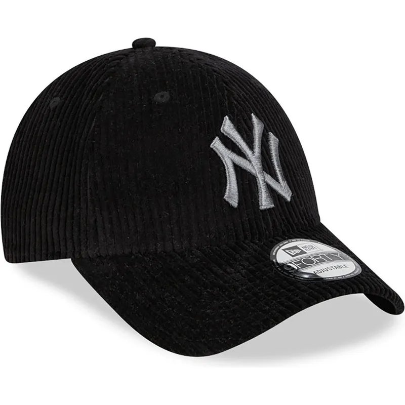 petten-gebogen-zwart-verstelbaar-9forty-wide-cord-van-new-york-yankees-mlb-van-new-era
