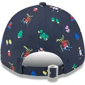 petten-gebogen-marineblauw-verstelbaar-voor-kinderen-9forty-festive-van-new-york-yankees-mlb-van-new-era
