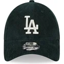 petten-gebogen-groen-verstelbaar-9forty-wide-cord-van-los-angeles-dodgers-mlb-van-new-era