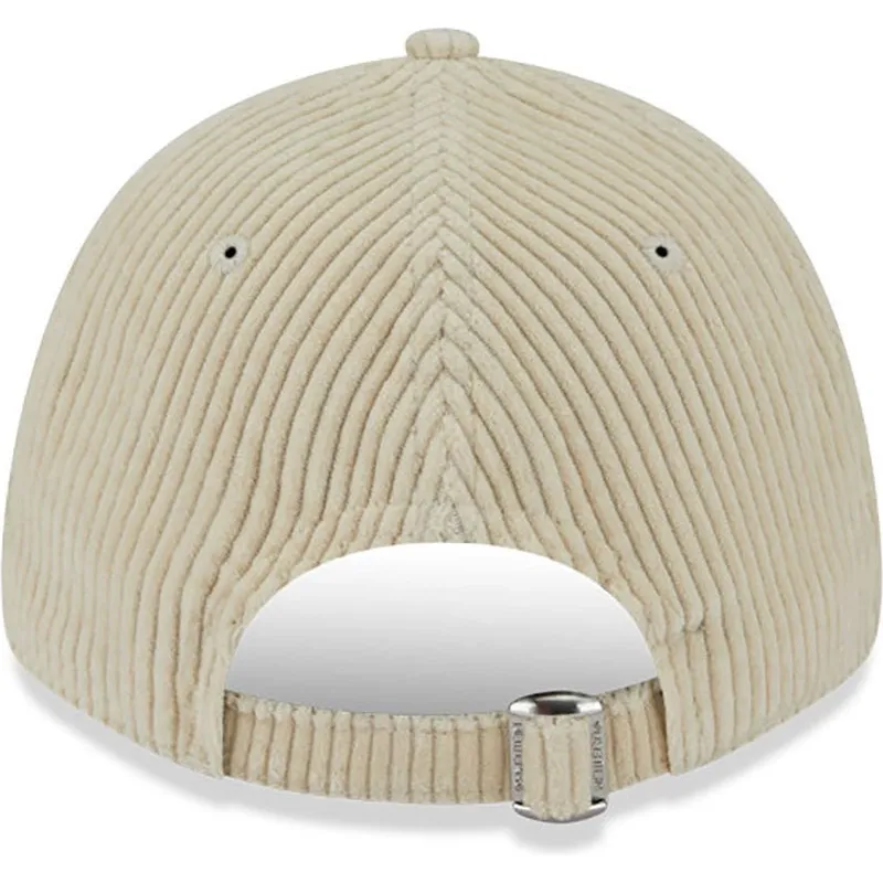 petten-gebogen-beige-verstelbaar-9forty-wide-cord-van-new-york-yankees-mlb-van-new-era