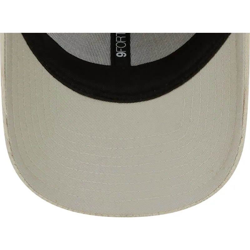petten-gebogen-beige-verstelbaar-9forty-wide-cord-van-new-york-yankees-mlb-van-new-era