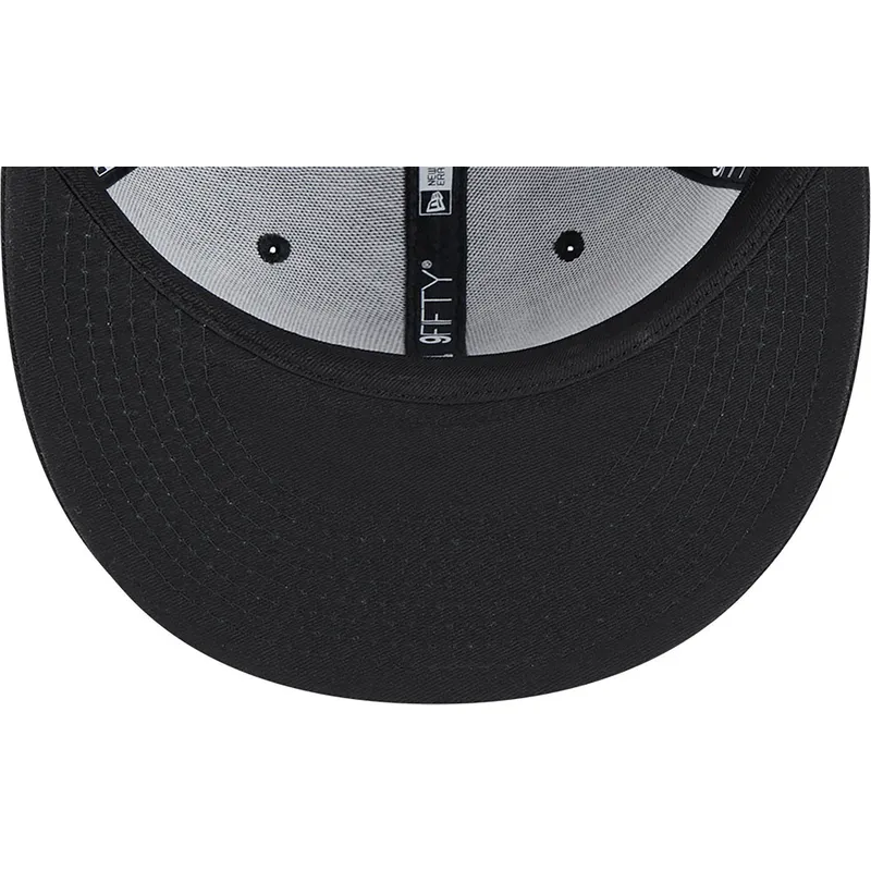 petten-plat-zwart-snapback-9fifty-seasonal-infill-van-new-york-yankees-mlb-van-new-era