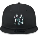petten-plat-zwart-snapback-9fifty-seasonal-infill-van-new-york-yankees-mlb-van-new-era