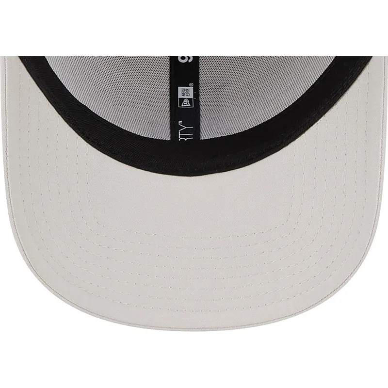 petten-gebogen-beige-verstelbaar-9forty-repreve-outline-van-los-angeles-dodgers-mlb-van-new-era
