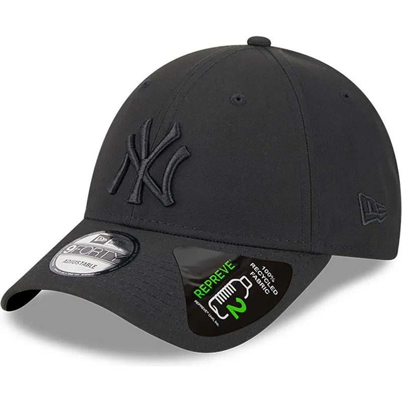 petten-gebogen-zwart-verstelbaar-9forty-repreve-outline-van-new-york-yankees-mlb-van-new-era