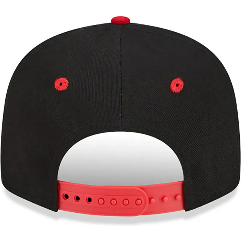 petten-plat-zwart-snapback-9fifty-van-silvestre-looney-tunes-van-new-era