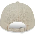 petten-gebogen-beige-verstelbaar-9forty-teddy-van-new-york-yankees-mlb-van-new-era