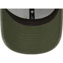 petten-gebogen-groen-verstelbaar-9forty-washed-canvas-van-new-york-yankees-mlb-van-new-era